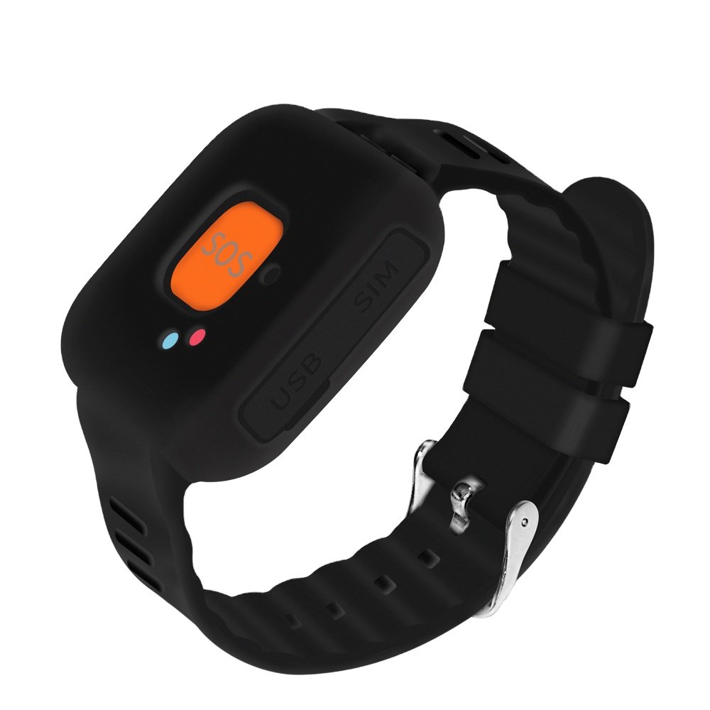 Real Time Multi-Function Android GPS Tracker Smart Watch For Kids Elderly GPS Wristband SOS Button V28