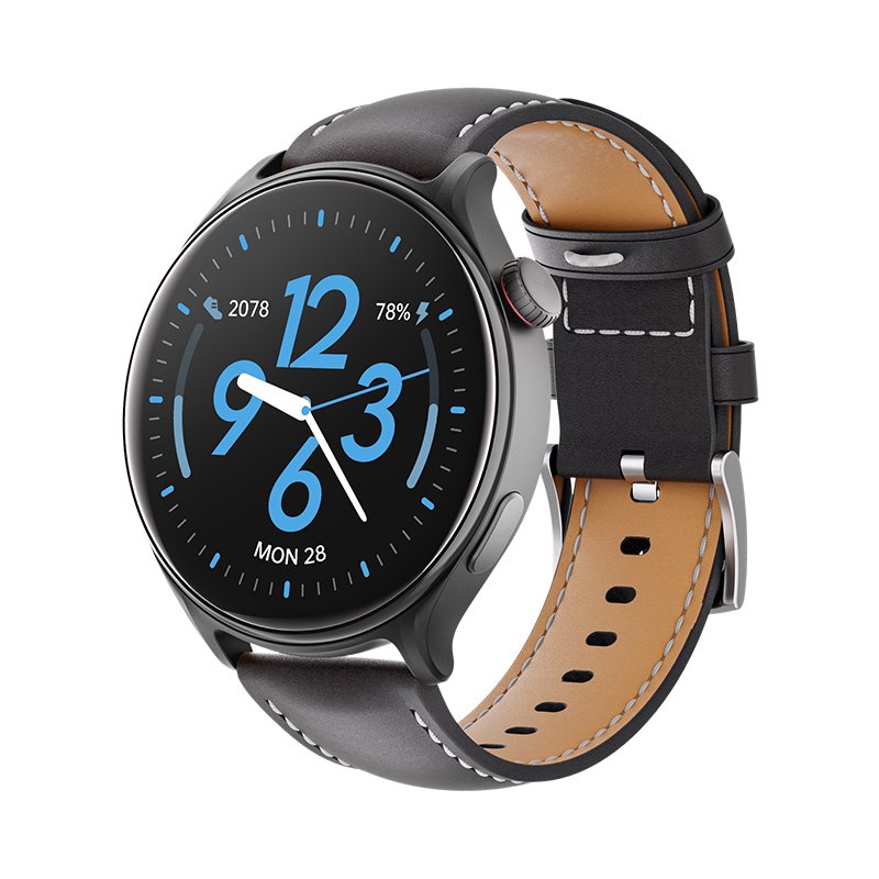 Starmax New GTR2 leather strap sport watch smart fashion smart watch cheap price round smart watch