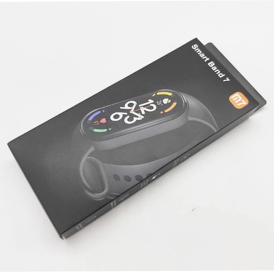 2024 New M7 Sport Smartband Watch Bracelet Wristband Fitness Tracker Blood Pressure Heart Rate Monitor Waterproof Smart Band