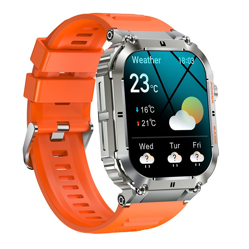 2024 K57 PRO Hot sales Long standby 400 m Ah smartwatch 1.96 inch full touch screen fitness BT calling smart watches