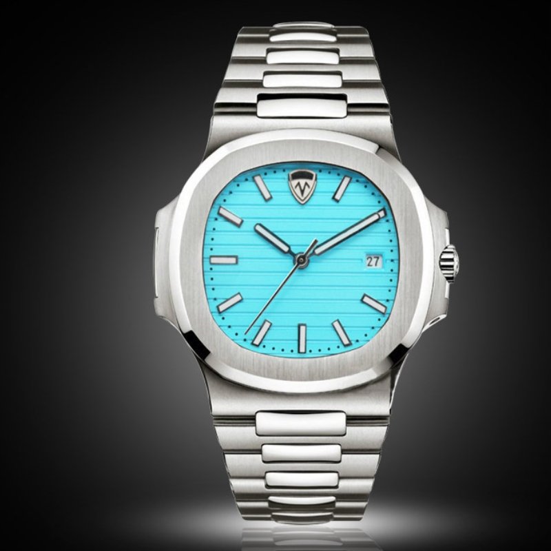 High end OEM ODM Custom Watch Factory 316L Square Fully Automatic Mechanical Watch 8215 Movement