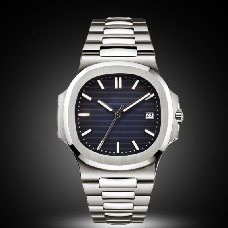 High end OEM ODM Custom Watch Factory 316L Square Fully Automatic Mechanical Watch 8215 Movement