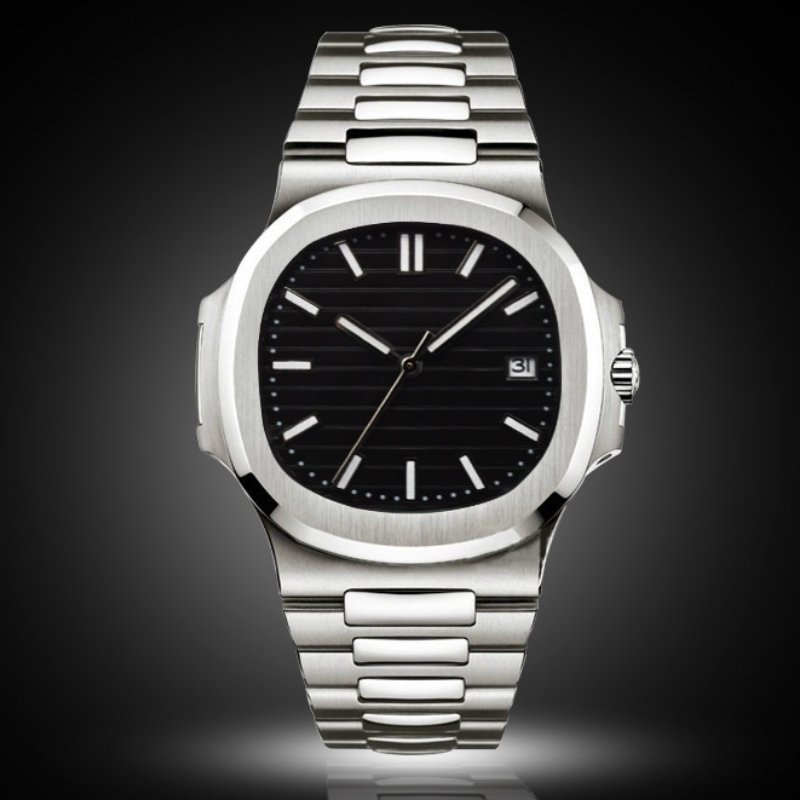 High end OEM ODM Custom Watch Factory 316L Square Fully Automatic Mechanical Watch 8215 Movement