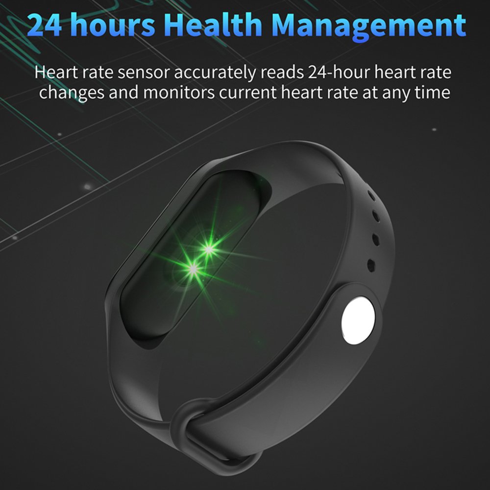 Men M3 Plus Smart Watch Heart Rate Blood Pressure Health Waterproof SmartWatch Women BT Watch Wristband Fitness Tracker