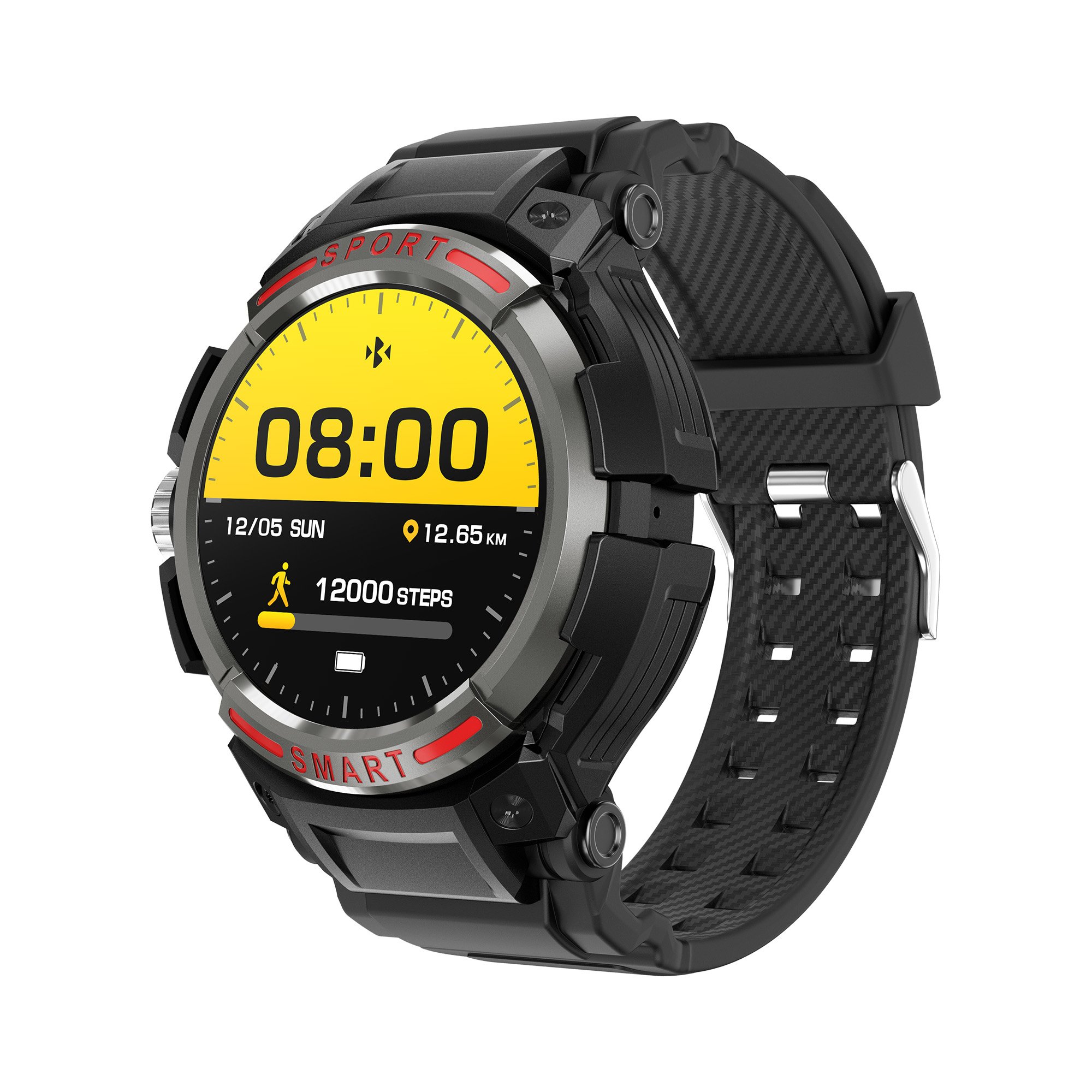 Stepfly GT100 AMOLED Smart Watch TWS Bluetooth Headset MP3 Local Music 3 in 1 NFC Speaker Dial Call 400MAH Sport Smartwatch