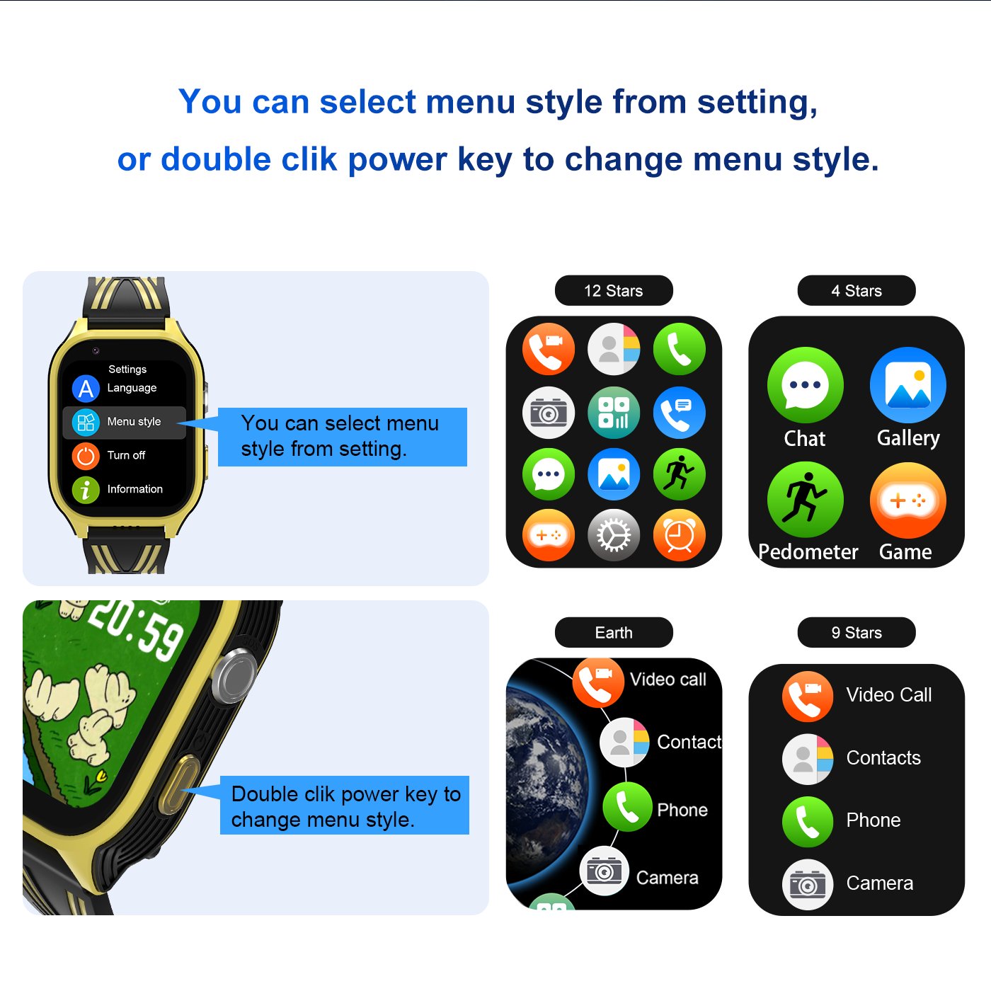 DH18 Gps Kids Security Watch 4g Nano Sim Card Calling Kids Smart Watch With Camera Support Video Calling