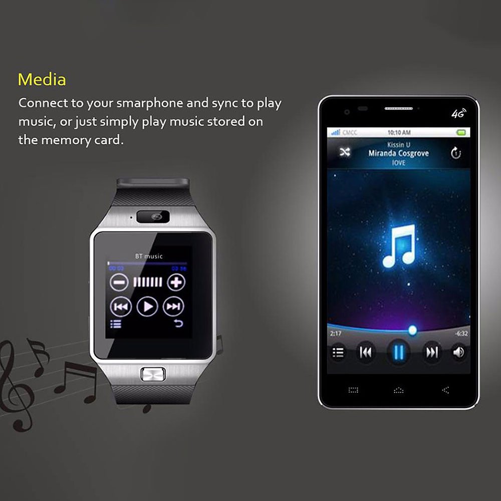 Hot sale DZ09 colorful smart watch with camera touch screen Mirco SIM Card smartwatch for android iphone reloj inteligente