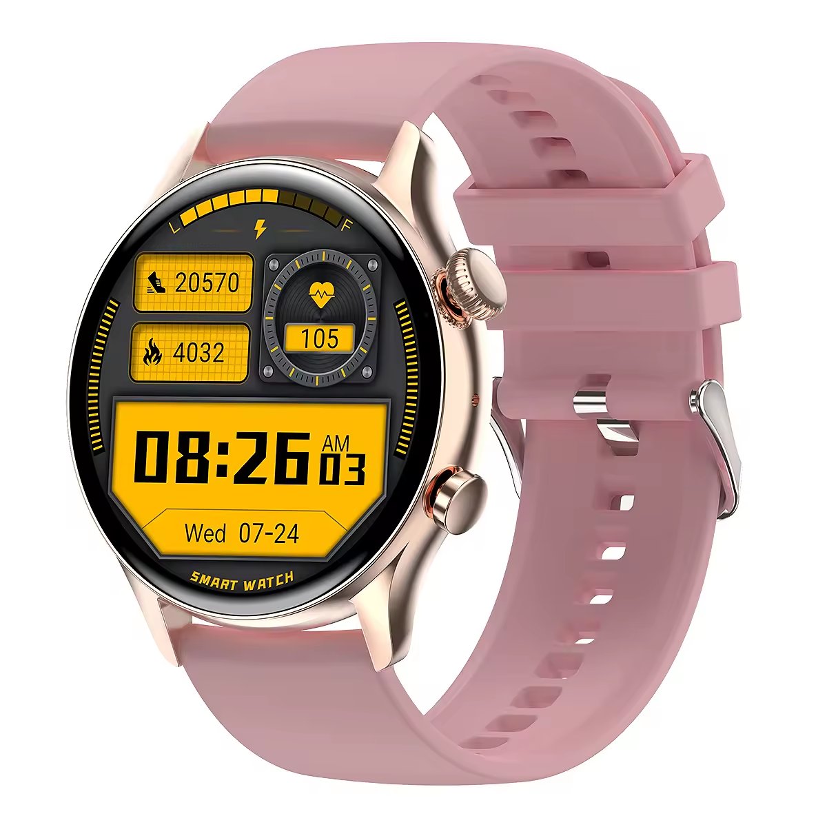 2024 New Full Amoled Display Hk8 Pro Smartwatch Bt Calling Music Play Nfc Bp Bo Hr Monitor Sport Smart Watch