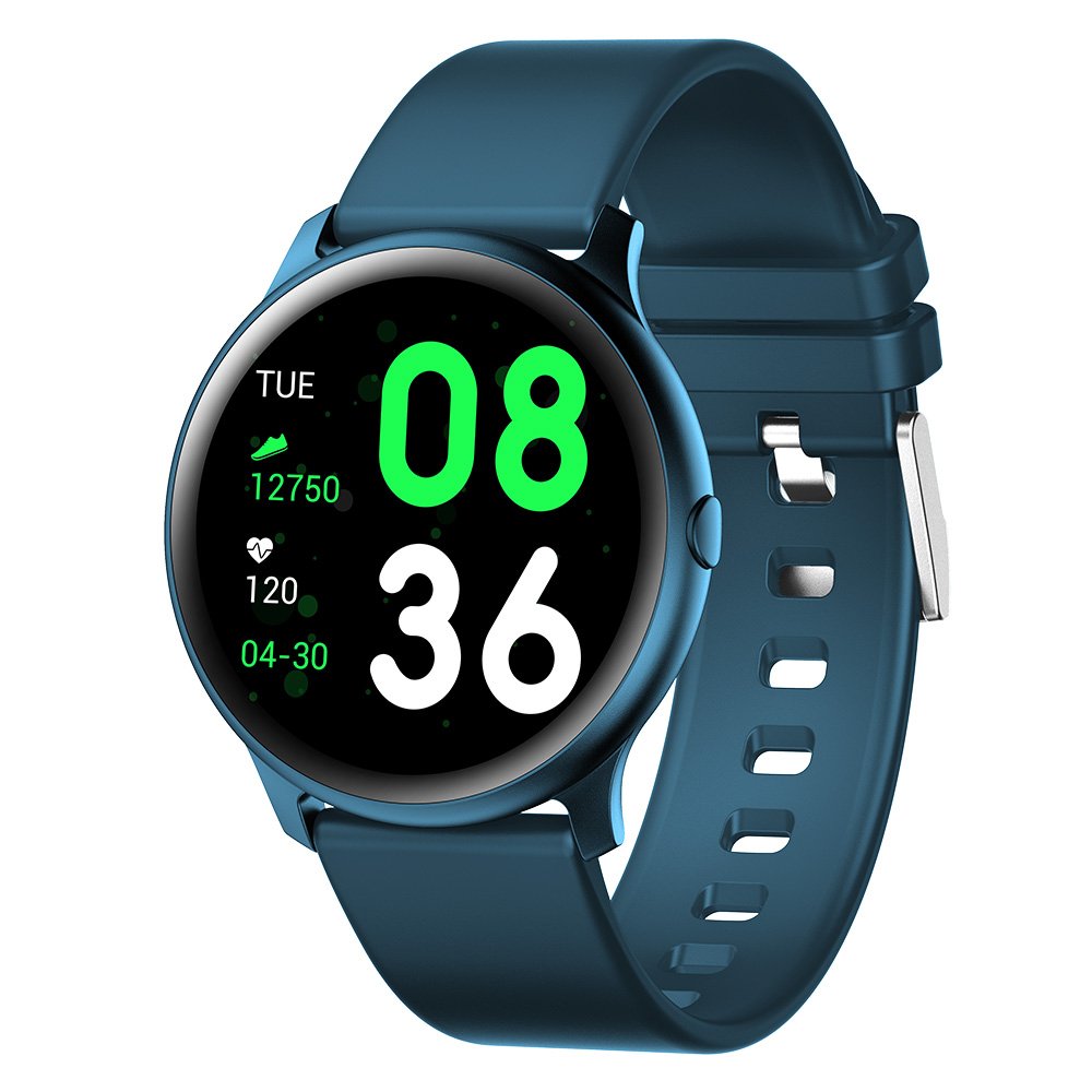 Kingwear KW19 Factory OEM ip67 Water Proof Green Blue Color Multi Sports Tracker Favorable Prices Smart Watch