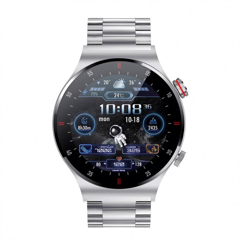 Fashion Sport Tracker Wearable Devices QW33 Smart watch Men Full Touch Screen Smartwatches Health Monitoring Waterproof