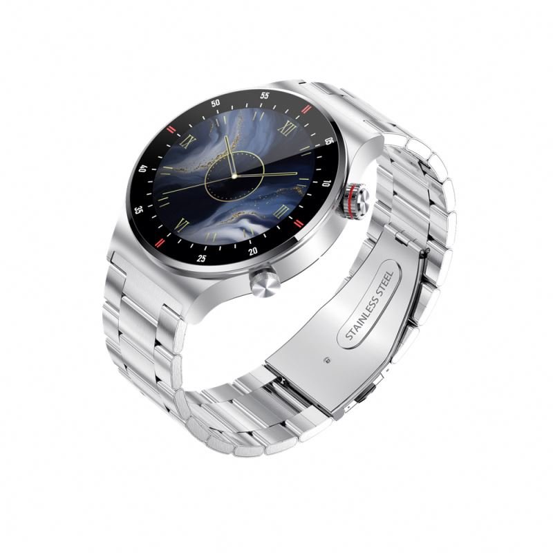Fashion Sport Tracker Wearable Devices QW33 Smart watch Men Full Touch Screen Smartwatches Health Monitoring Waterproof