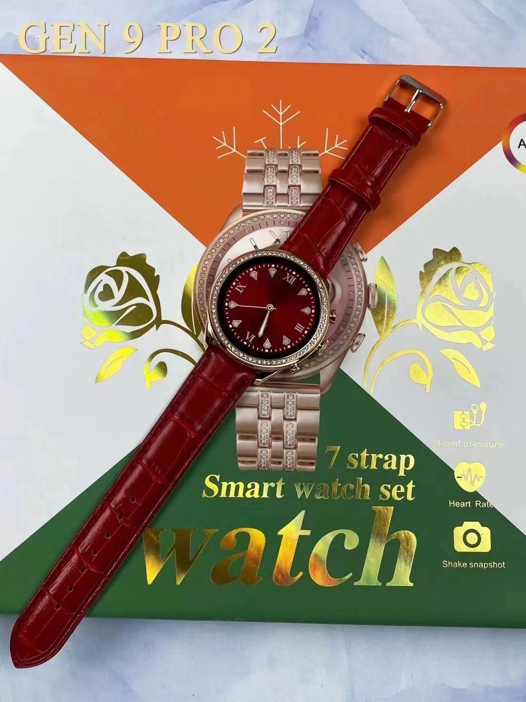 2024 New Gen9 Pro 2 series 9 Smart Watch with earbuds earphones Ultra 9 reloj smartwatch serie 9 with 7 PK 7+1 Smart Watch