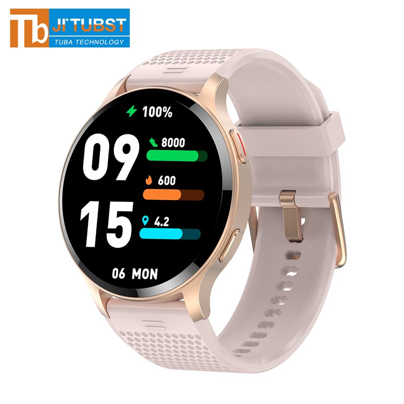LW77 Smartwatch ring round metal sports business BT call accurate positioning reloj inteligente circle lw 77 Smart watch