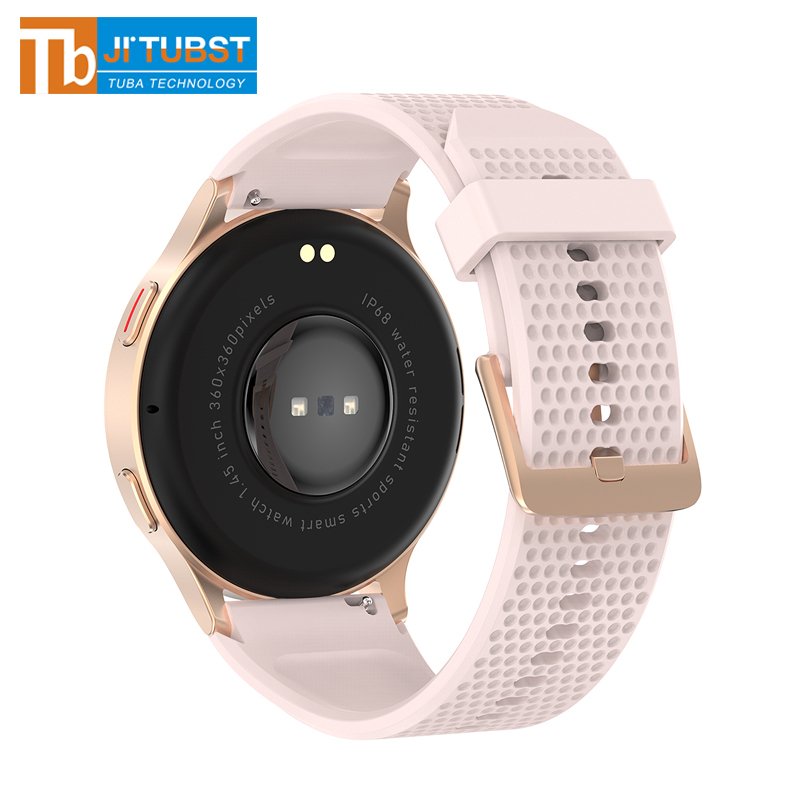 LW77 Smartwatch ring round metal sports business BT call accurate positioning reloj inteligente circle lw 77 Smart watch