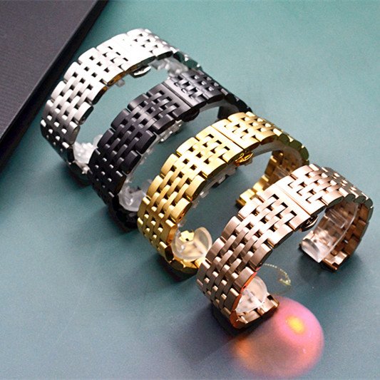 20 22mm brushed New arrival stainless steel watch bands bracelet for smart watch band with quick release