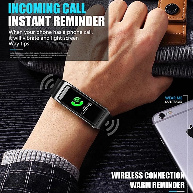 Cheap Smart Watch 2 in 1 Y3 Plus Band Health Tracker Pedometer Fitness headphones Bracelet Wristband with earbuds and earphone