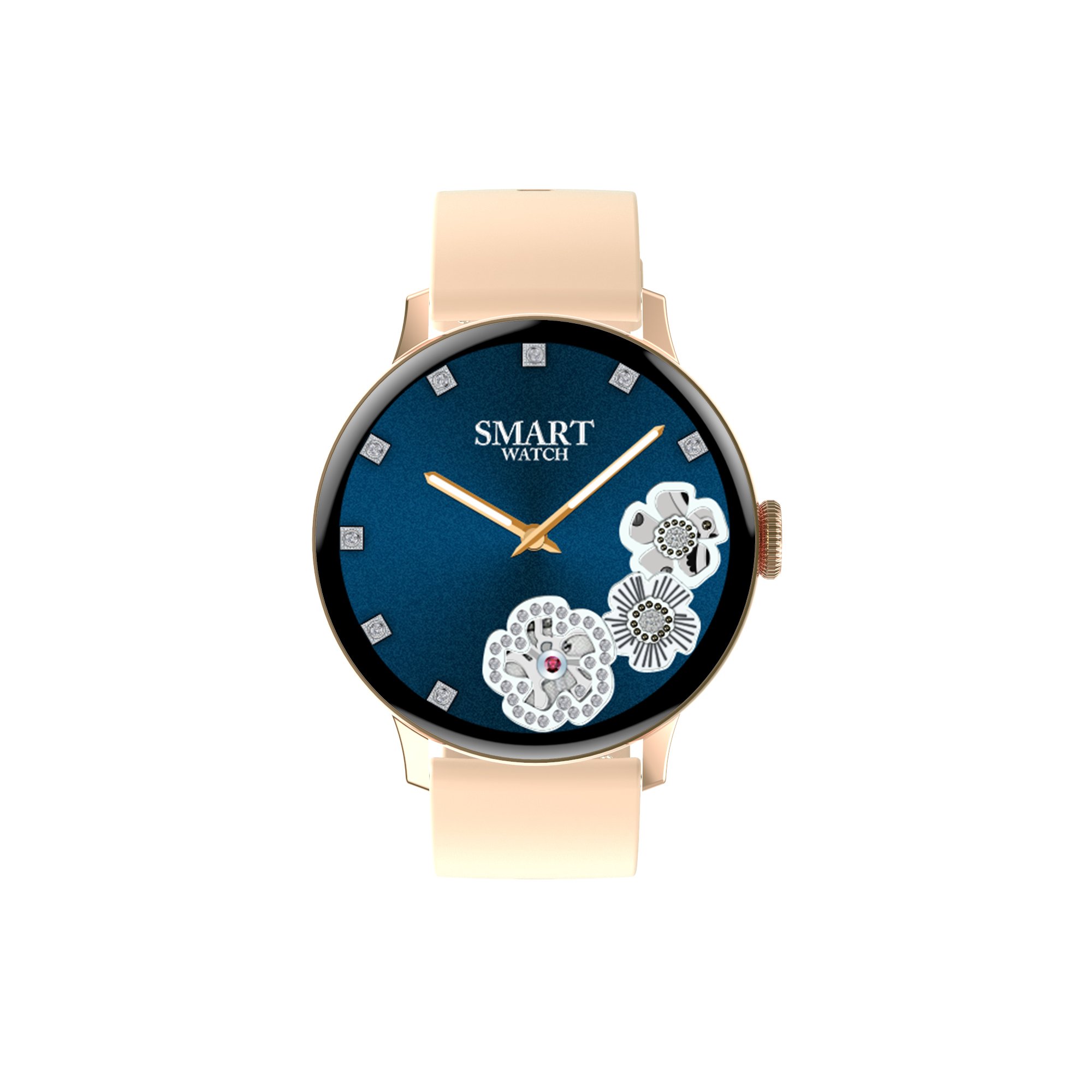 1.19 Inch Hd Screen Dt2 Smart Watch Ip68 Waterproof Answering Call Message Notification Female Smartwatch