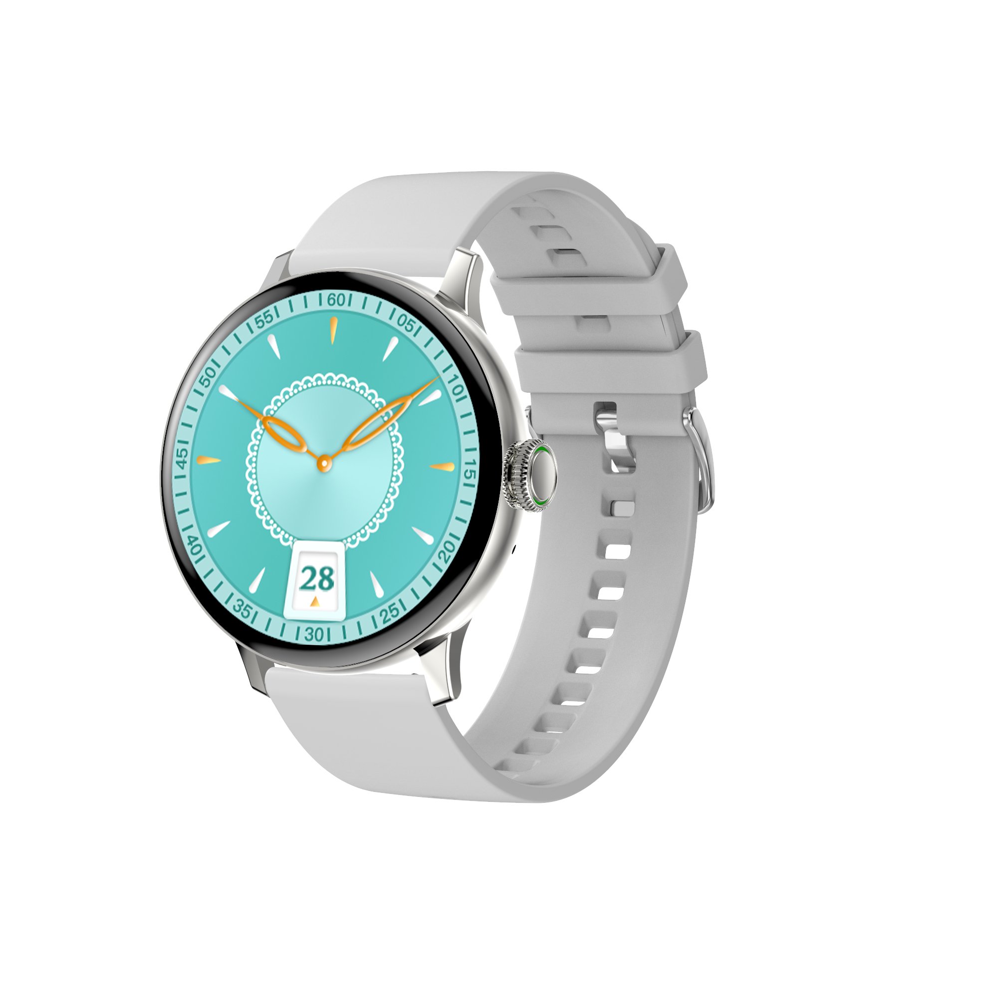 1.19 Inch Hd Screen Dt2 Smart Watch Ip68 Waterproof Answering Call Message Notification Female Smartwatch