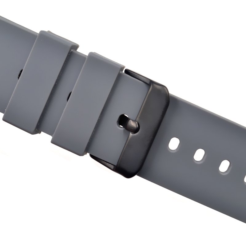 18 20 22 24 mm sport soft watch bracelet shading silicone watch strap with quick release for smart watch