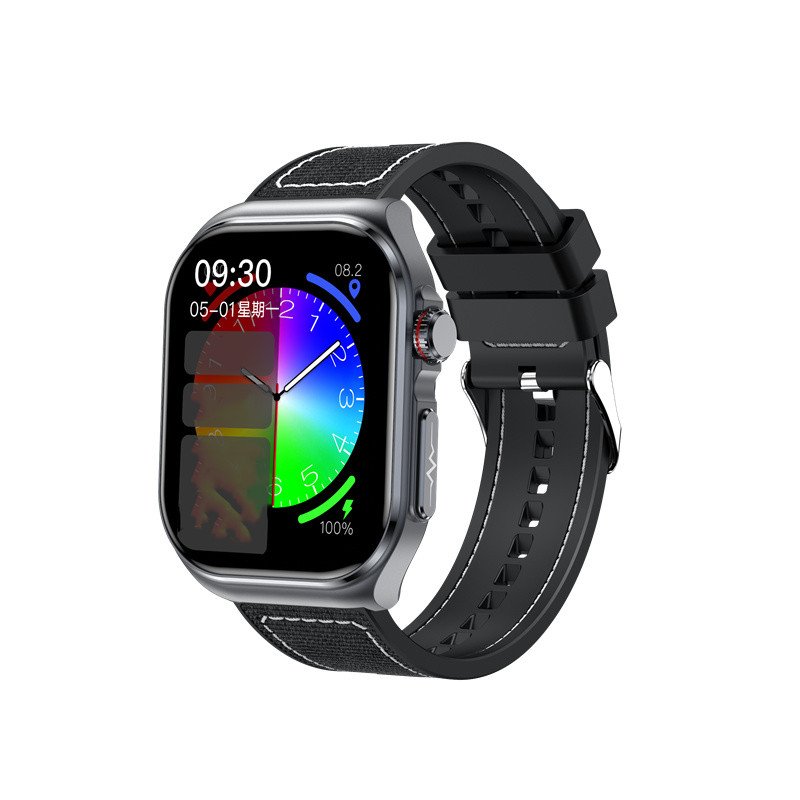 ET585 Temperature AMOLED screen ECG BT Call Smart Watch smart watch reloj inteligeall Health smartwatches for Men Women New 2024