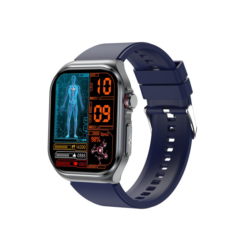 ET585 Temperature AMOLED screen ECG BT Call Smart Watch smart watch reloj inteligeall Health smartwatches for Men Women New 2024