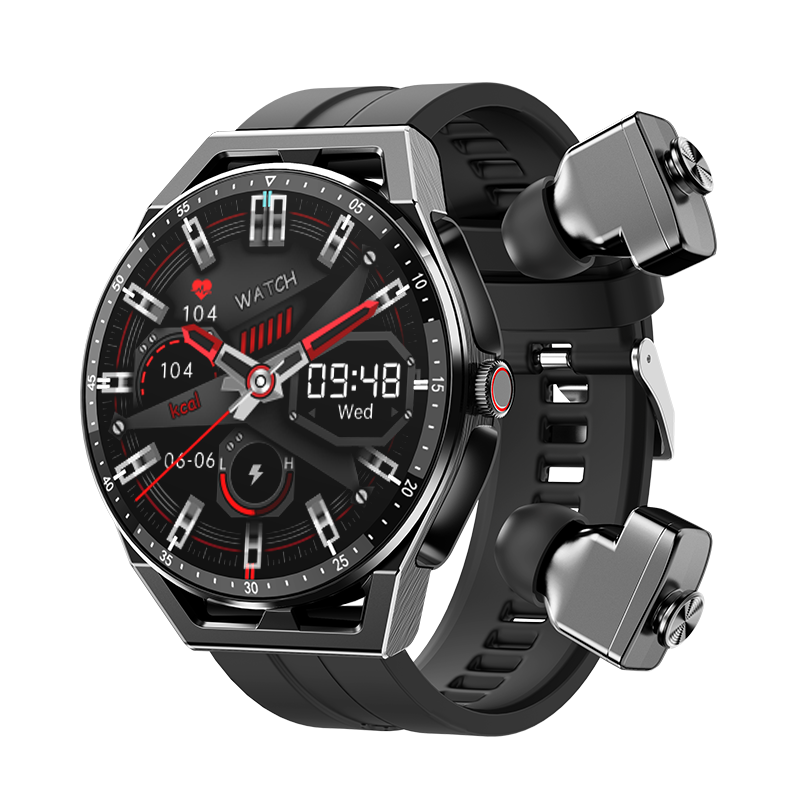 T20 TWS Earbuds 2 In 1 Wireless Earphones 1.3inch smart watch smartwatch t20 sport deportivo gift reloj inteligente NEW 2023
