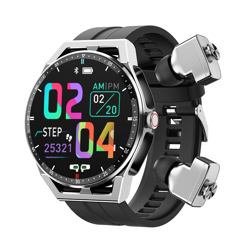 T20 TWS Earbuds 2 In 1 Wireless Earphones 1.3inch smart watch smartwatch t20 sport deportivo gift reloj inteligente NEW 2023