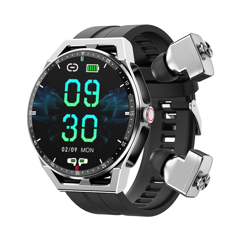T20 TWS Earbuds 2 In 1 Wireless Earphones 1.3inch smart watch smartwatch t20 sport deportivo gift reloj inteligente NEW 2023