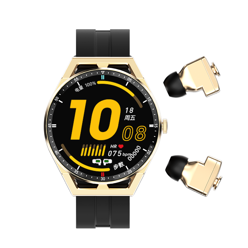T20 TWS Earbuds 2 In 1 Wireless Earphones 1.3inch smart watch smartwatch t20 sport deportivo gift reloj inteligente NEW 2023