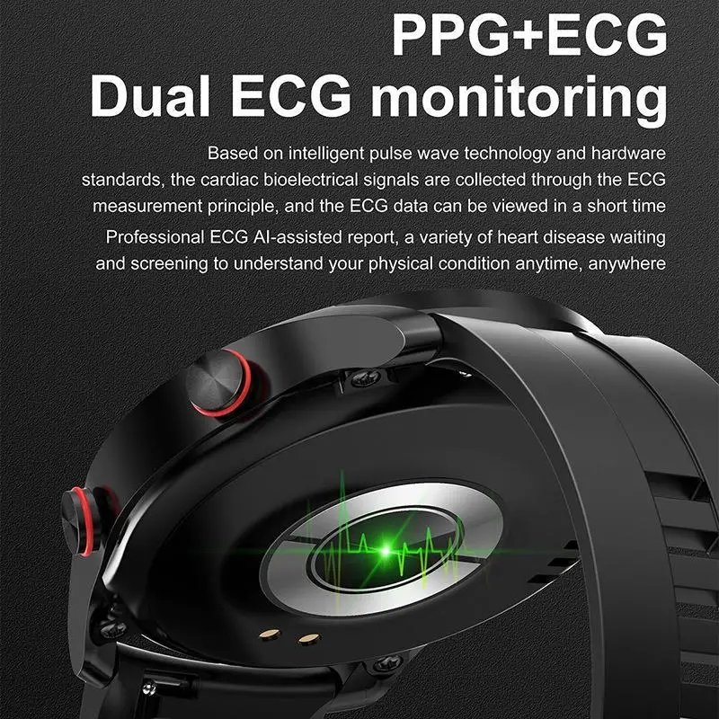 2024 New BT Call Smart Watch Men Waterproof Sport Fitness Tracker Weather Display Man Smartwatch smart watch for man