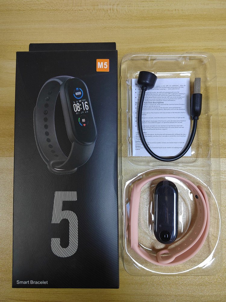 2024 Popular Mi Band 5 Smart Watch M3 M4 M5 Smart Band Fitness Smartband Mi Bracelet M 5 Smartwatch M5