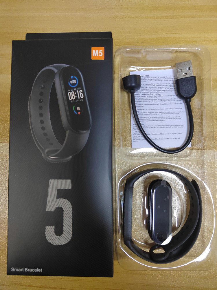 2024 Popular Mi Band 5 Smart Watch M3 M4 M5 Smart Band Fitness Smartband Mi Bracelet M 5 Smartwatch M5
