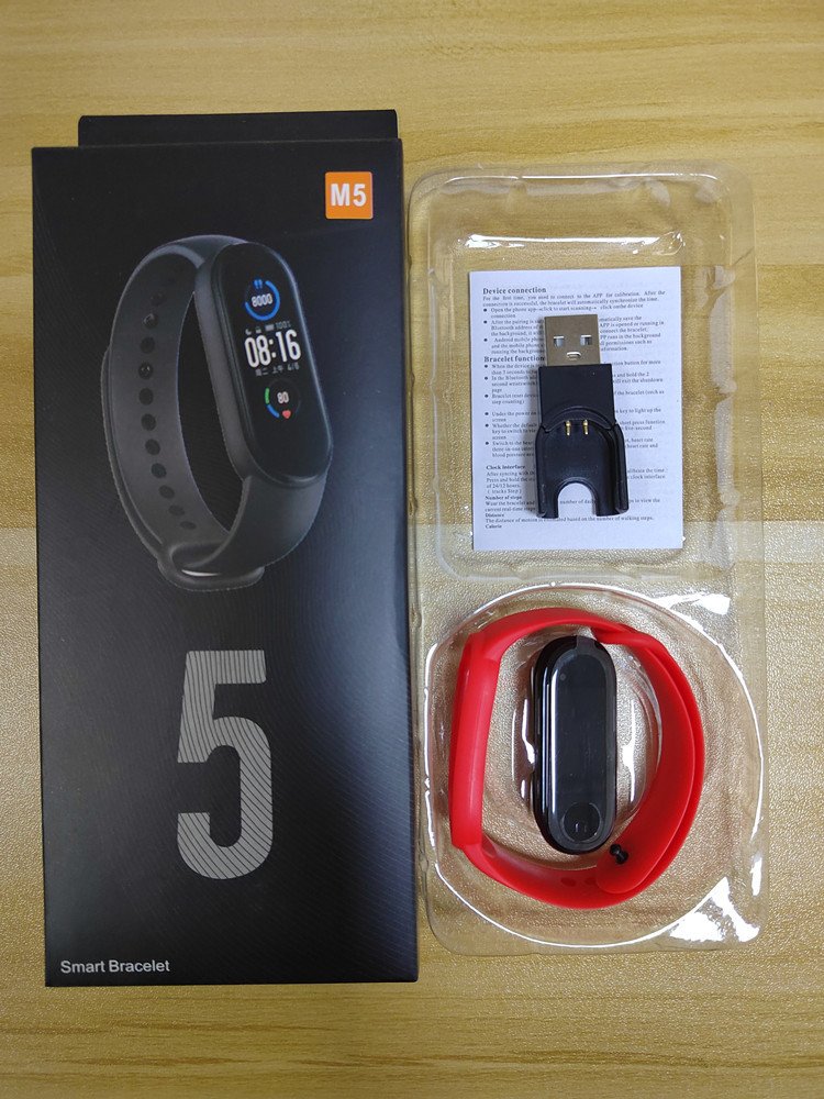 2024 Popular Mi Band 5 Smart Watch M3 M4 M5 Smart Band Fitness Smartband Mi Bracelet M 5 Smartwatch M5