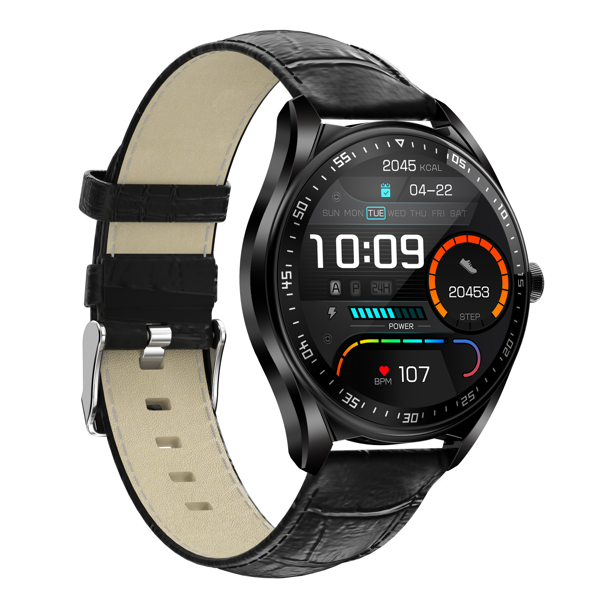 New fashion healthy smart watch long standby time man smart reloj 24 hours blood pressure heart rate healthy smart watches