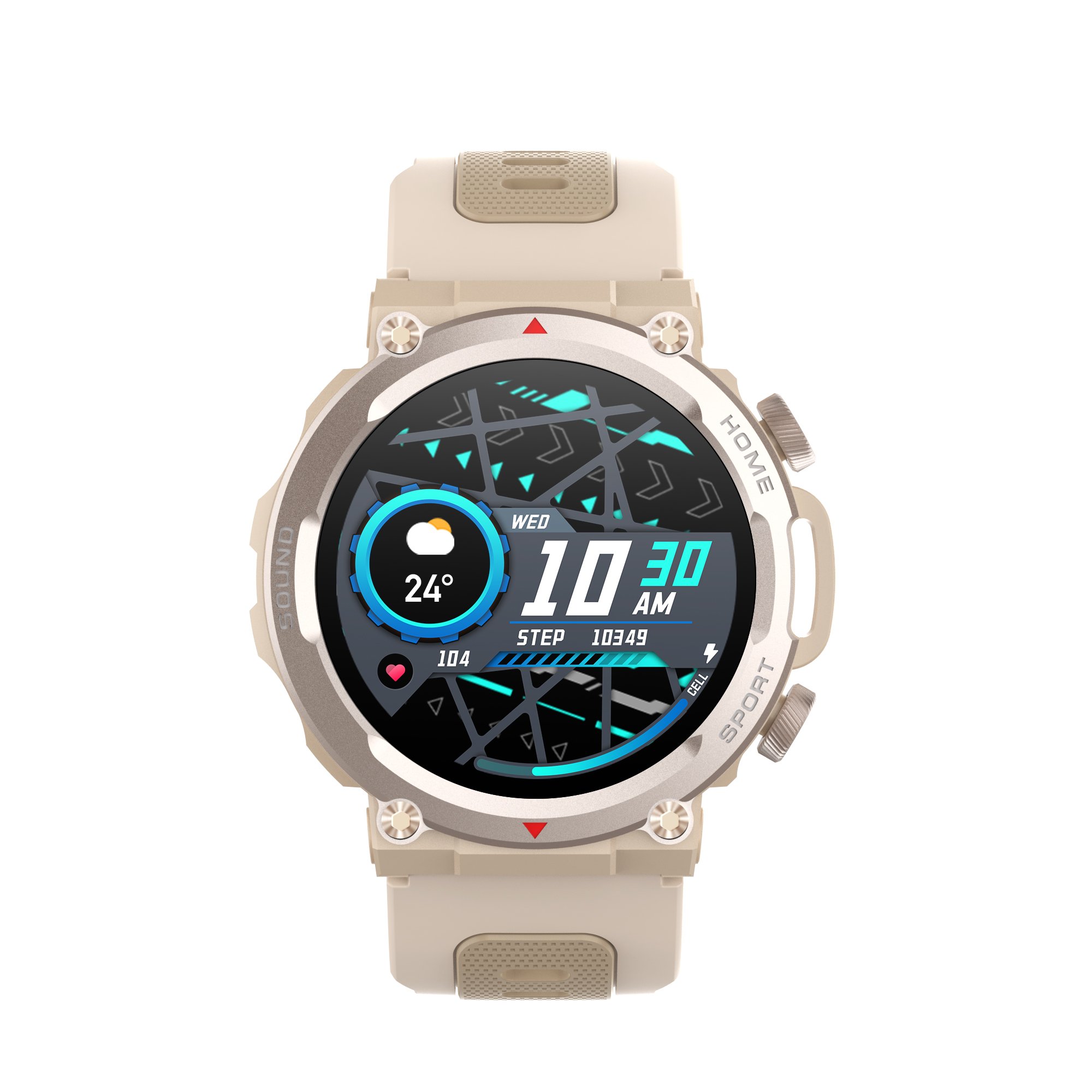 smart watch S56T round screen men smartwatches waterproof S56t sport smart bands for men weoment 2024