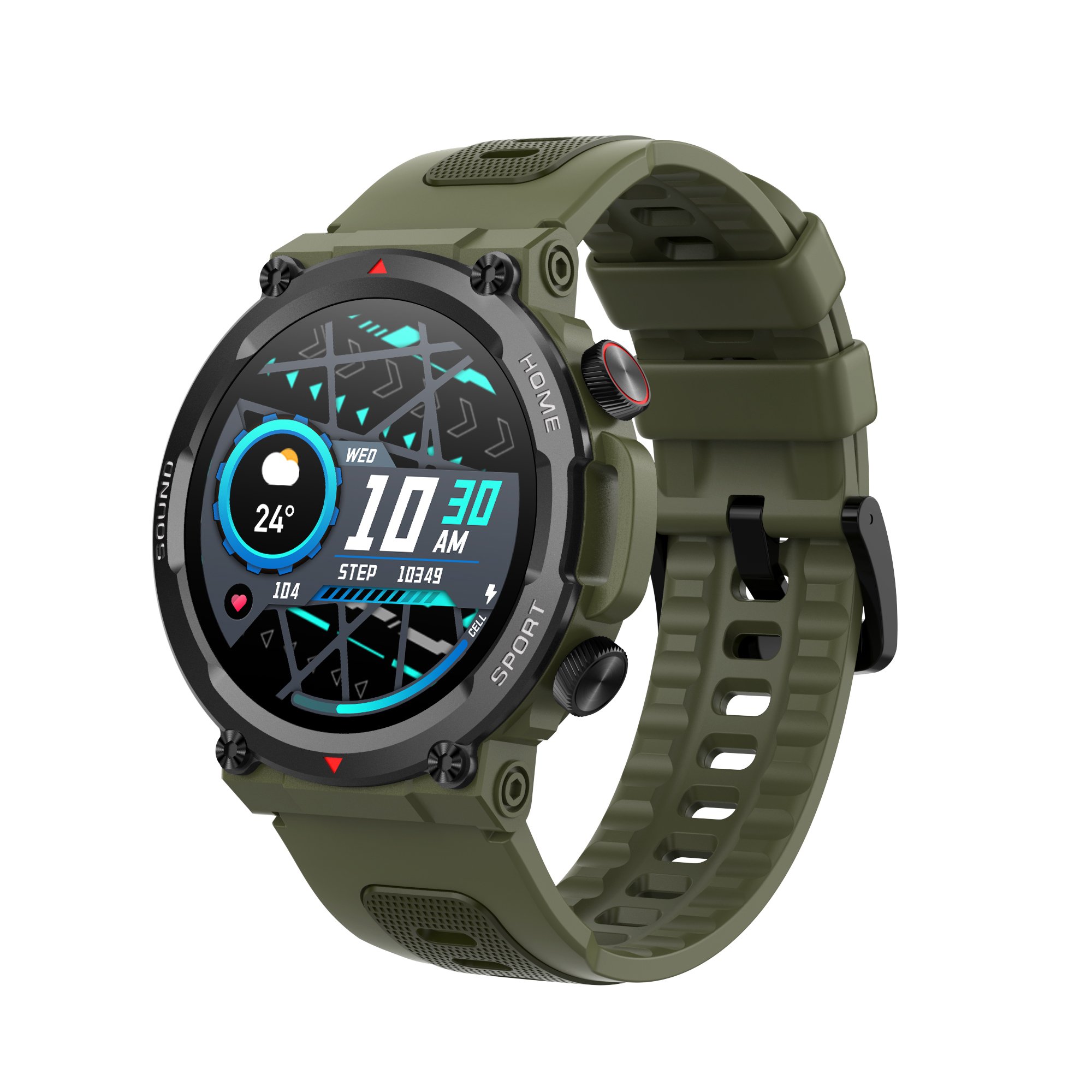 smart watch S56T round screen men smartwatches waterproof S56t sport smart bands for men weoment 2024