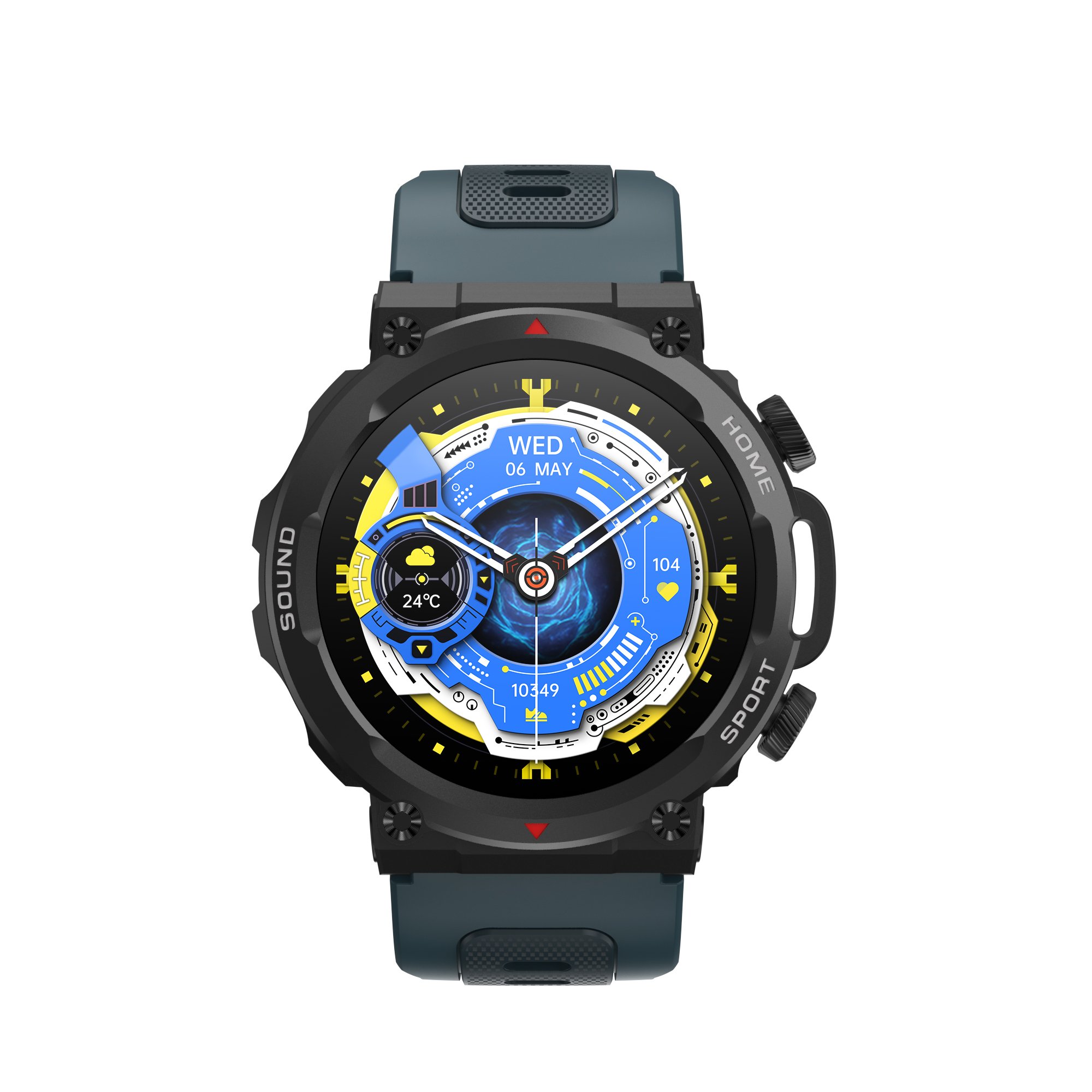 smart watch S56T round screen men smartwatches waterproof S56t sport smart bands for men weoment 2024