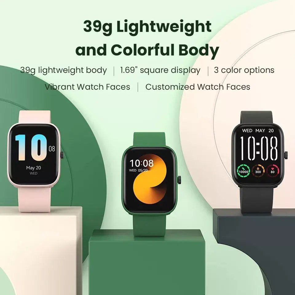 Global Haylou GST Lite LS13 Smart Watch With Alexa Built-in 24H Heart Rate 120 Sports Modes Smart Watch Haylou LS13 GST Lite