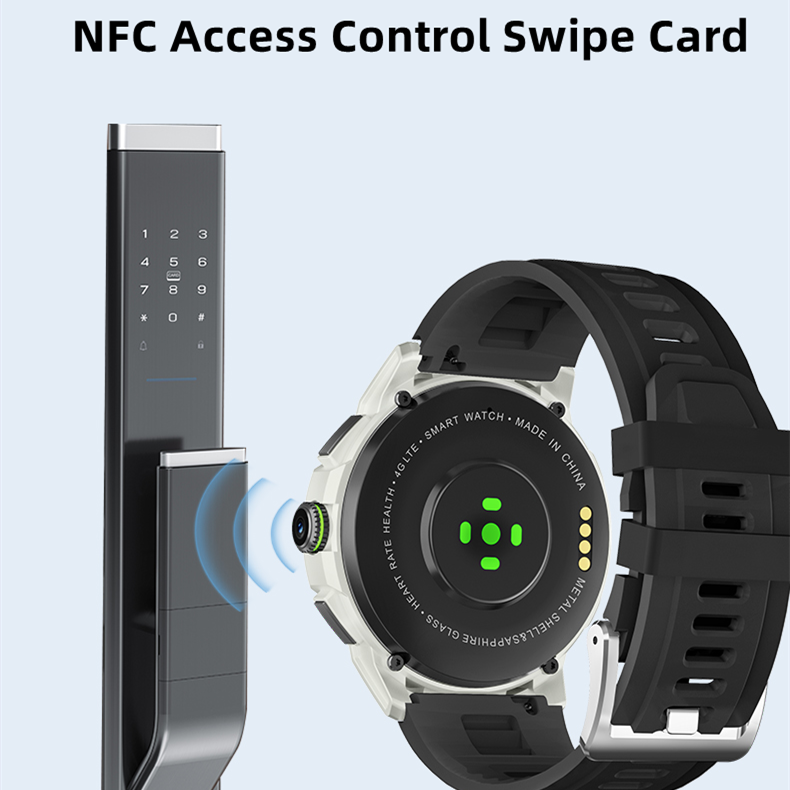 4G Android Phone SIM Card WIFI GPS NFC Smartwatch G15 Pro AMOLED Display RAM 2G ROM 32GB 780mAh Big Battery Smart Watch