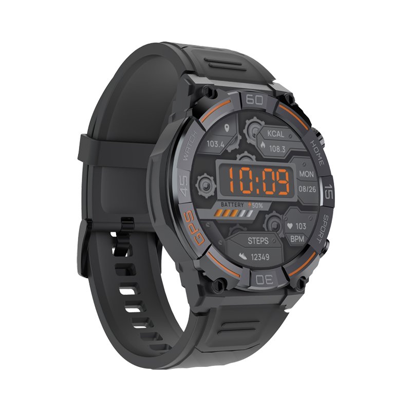 MG02 Accurate GPS Running Walking Hiking Outdoor Sports Modes Smart Watch 1.39 Inch Smartwatch with Compass Sports Tracker 2024