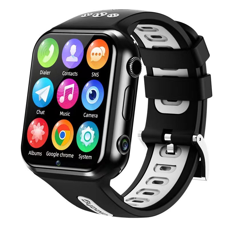 Smart Watch 2024 W5 Dual Camera Shooting Recording Video Calls Relogio Smartwatch 4G GPS Smart Watch for Kids