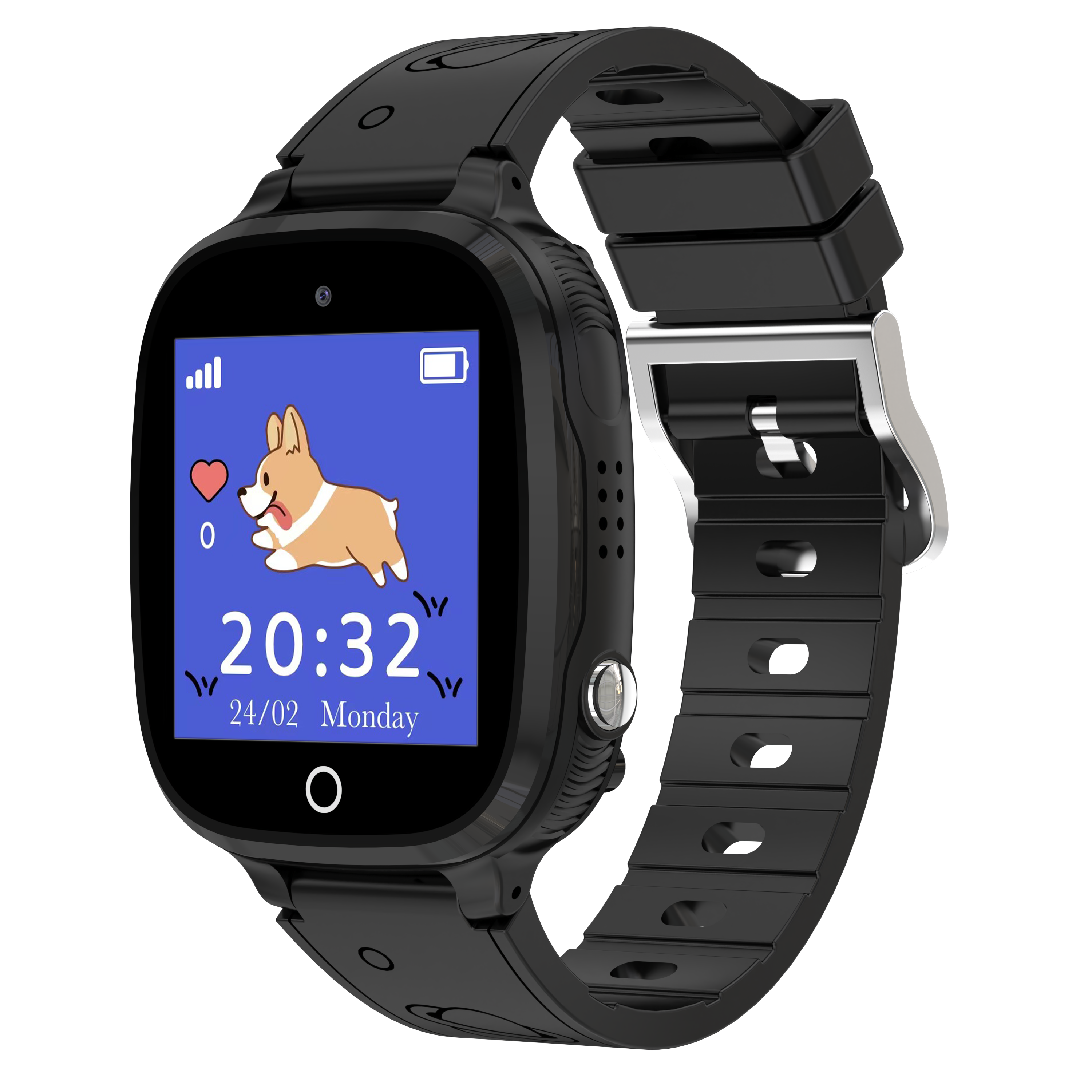 Q18 Kids Smart Watch 2G 1.44inch Colorful LBS SIM Card Calling Watch SOS Boys Girls Waterproof Android kids Smart Watch phone