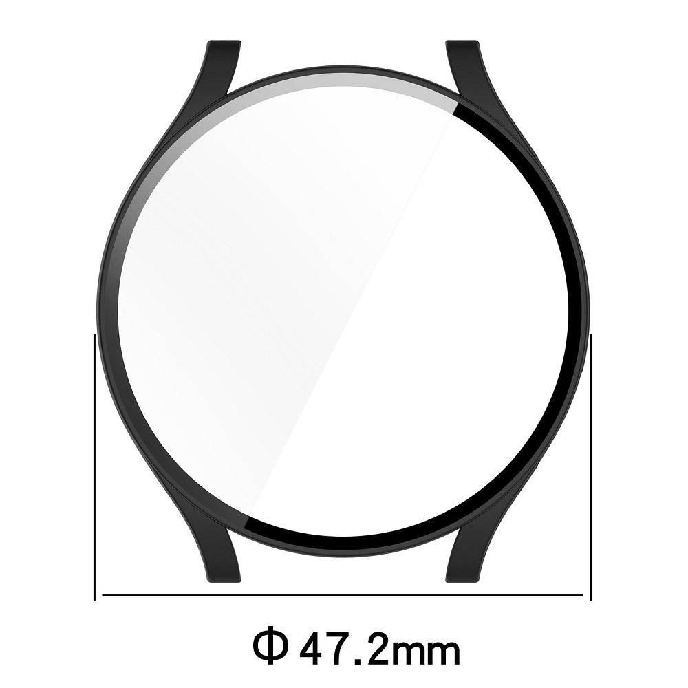 Hot style PC+Tempered Glass Case For Samsung watch6 Smart Watch Protector Case For Samsung watch6 Protector case Accessories