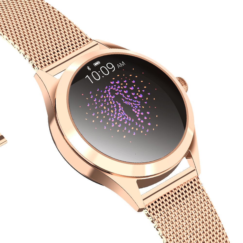Kingwear luxury KW10 smart watch ip68 stainless steel fashion women smart watches