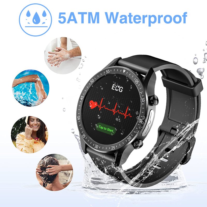 Fitness Tracker With Sdk And Api Flash Heart Rate Activity &Sleep Tracker Ecg Spo2 Smart Watch