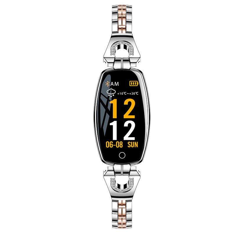 KINGSTAR Women Smart Watches Luxury Ladies Steel Bracelet Waterproof Heart Rate Health Detection Woman Smart Watch 2023