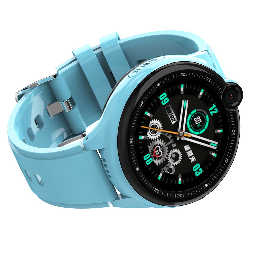 Wonlex KT26 Android system alarm clock sos call Voice monitoring GPS smart watch tracker watch