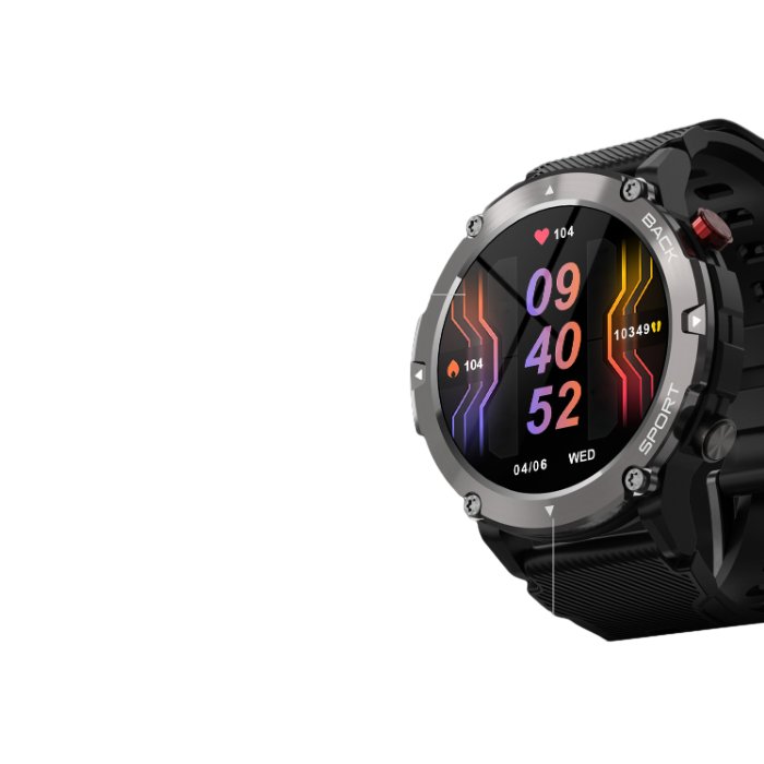 Smart Watch C21 Smart Watch Men Women Waterproof Heart Rate Tracker Blood Pressure Oxygen Sport SmartWatch