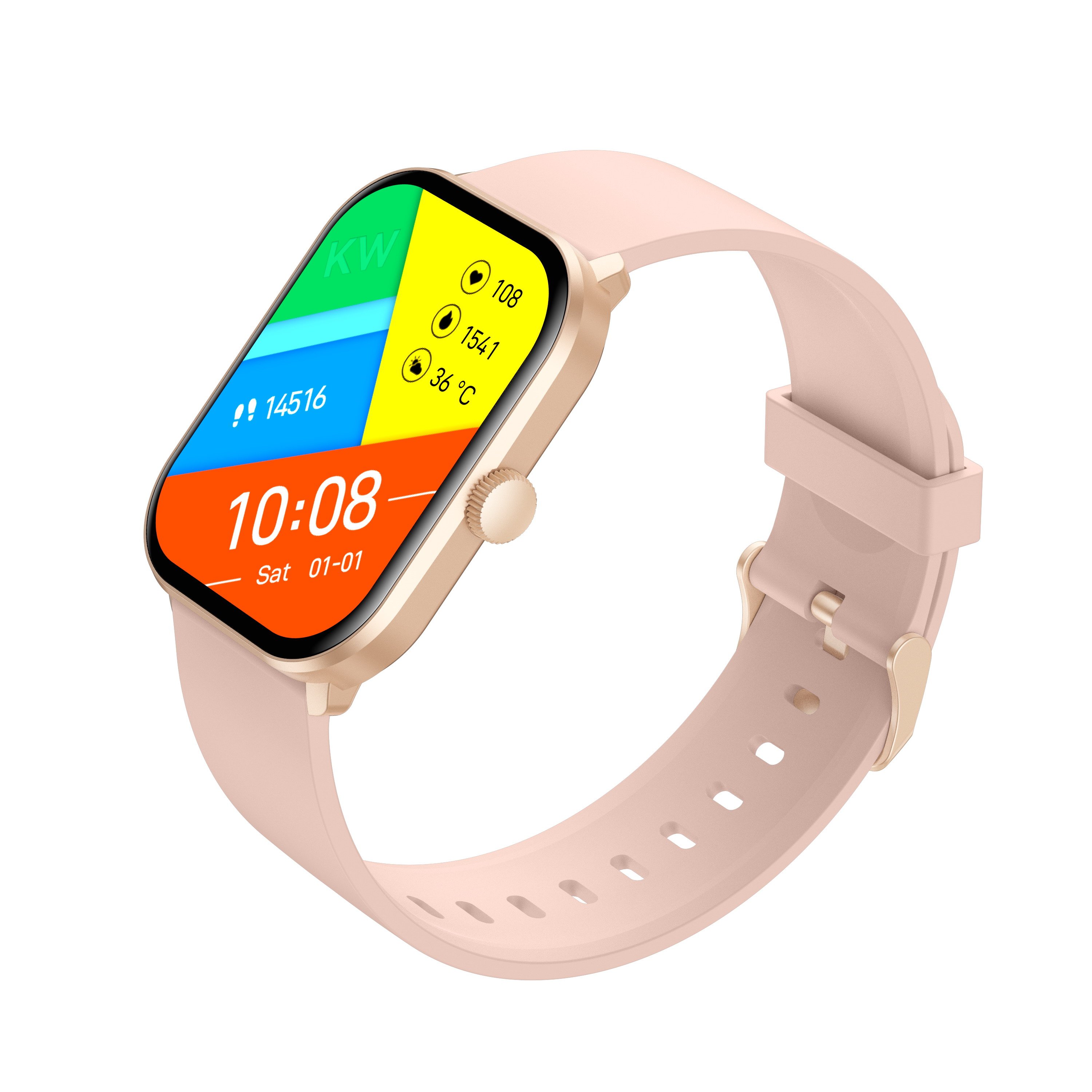 smart watch amoled display lady men heart rate fitness wristband magnet high quality Android montre connecte smart watch 2023
