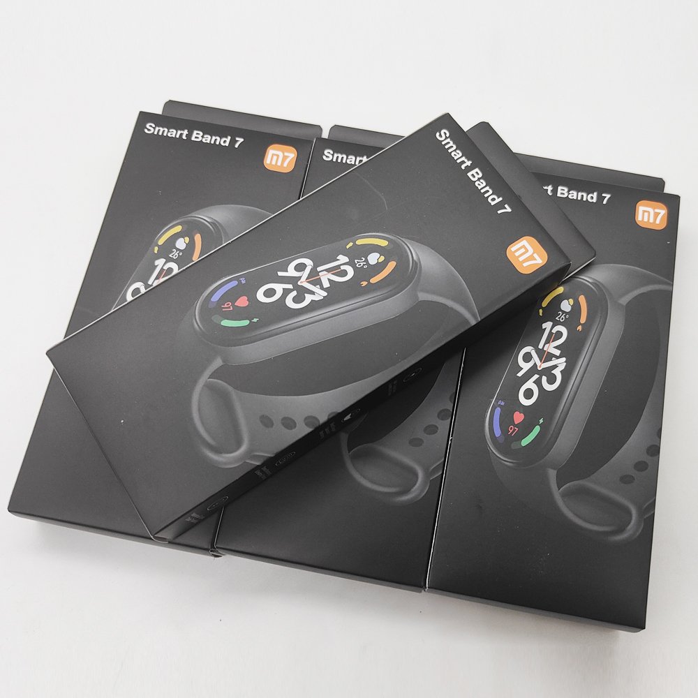Amoled NFC Smart Bracelet M3 M4 M5 M6 M7 Fitness Watch Activity Tracker Fitness M7 Band 1.62 IP67 Color Heart Rate Monitor Watch